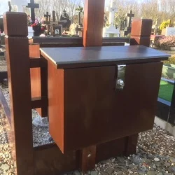 Rear storage box